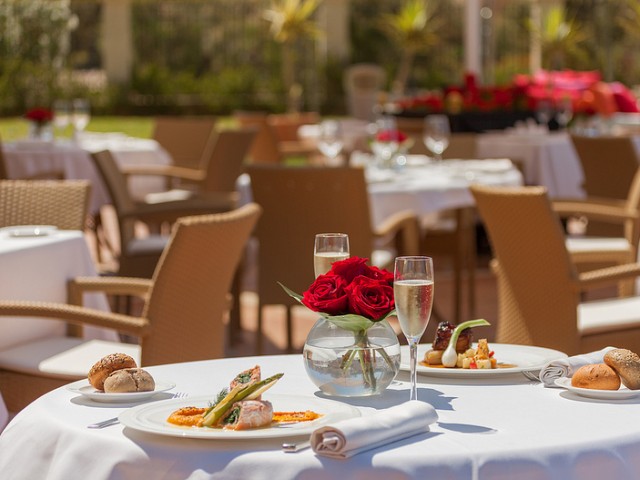 5-Sterne Hotel Restaurant Outside